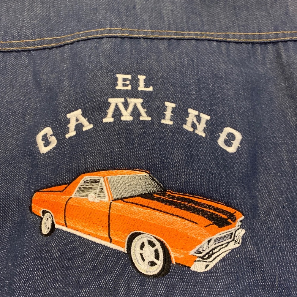 Roebuck Jacket 
Mens XL 
Blue Denim Western Wear Sherpa Lined 
El Camino